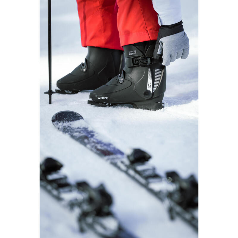 Erkek Kayak Ayakkabısı - Siyah - 100