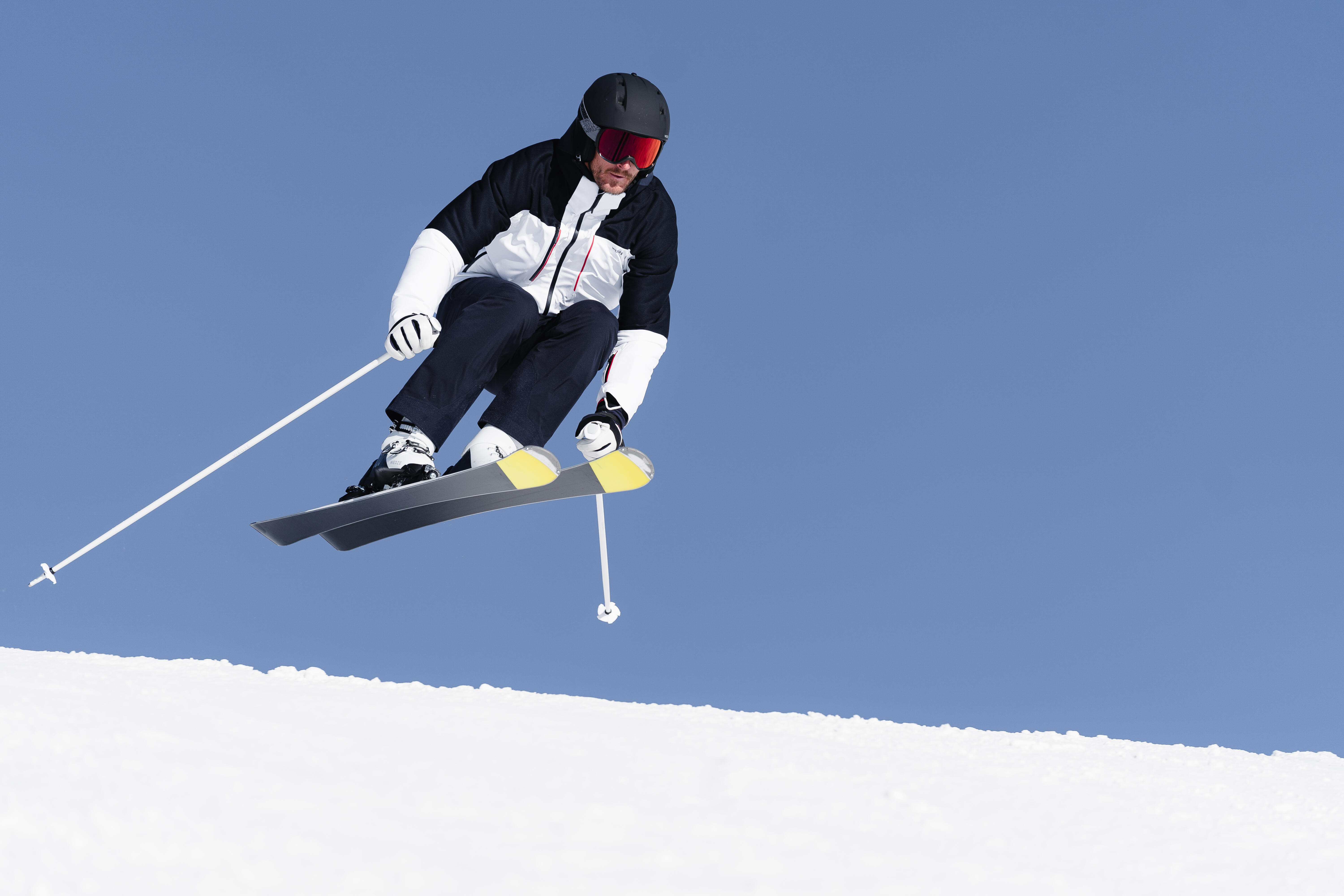 Ski Helmet with MIPS System -PST 900 Black - WEDZE