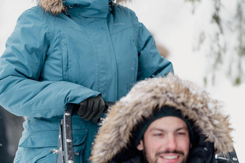 Parka turystyczna męska zimowa Quechua SH900 -20°C wodoodporna