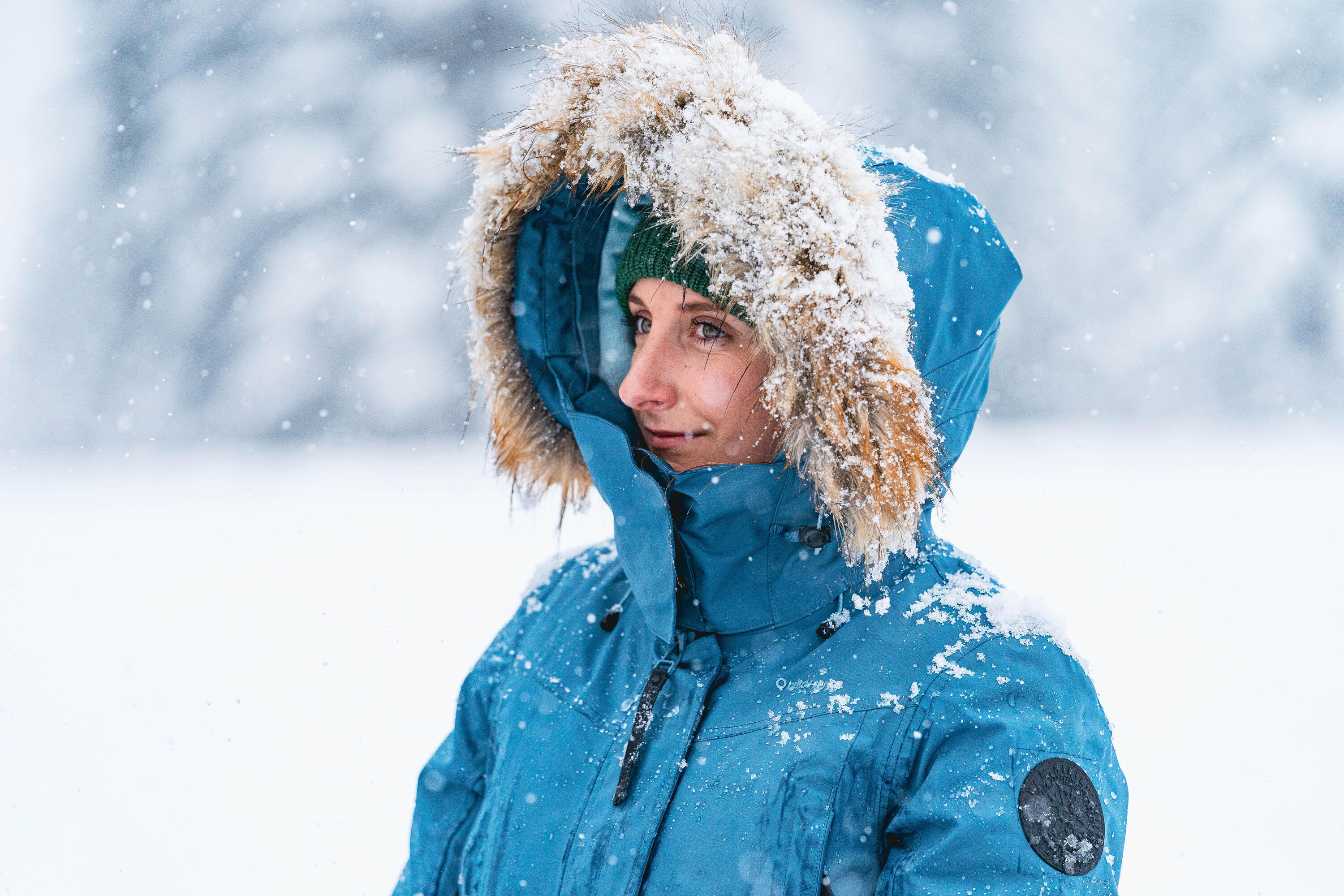 Women’s winter waterproof hiking parka - SH900 -20°C 2/18