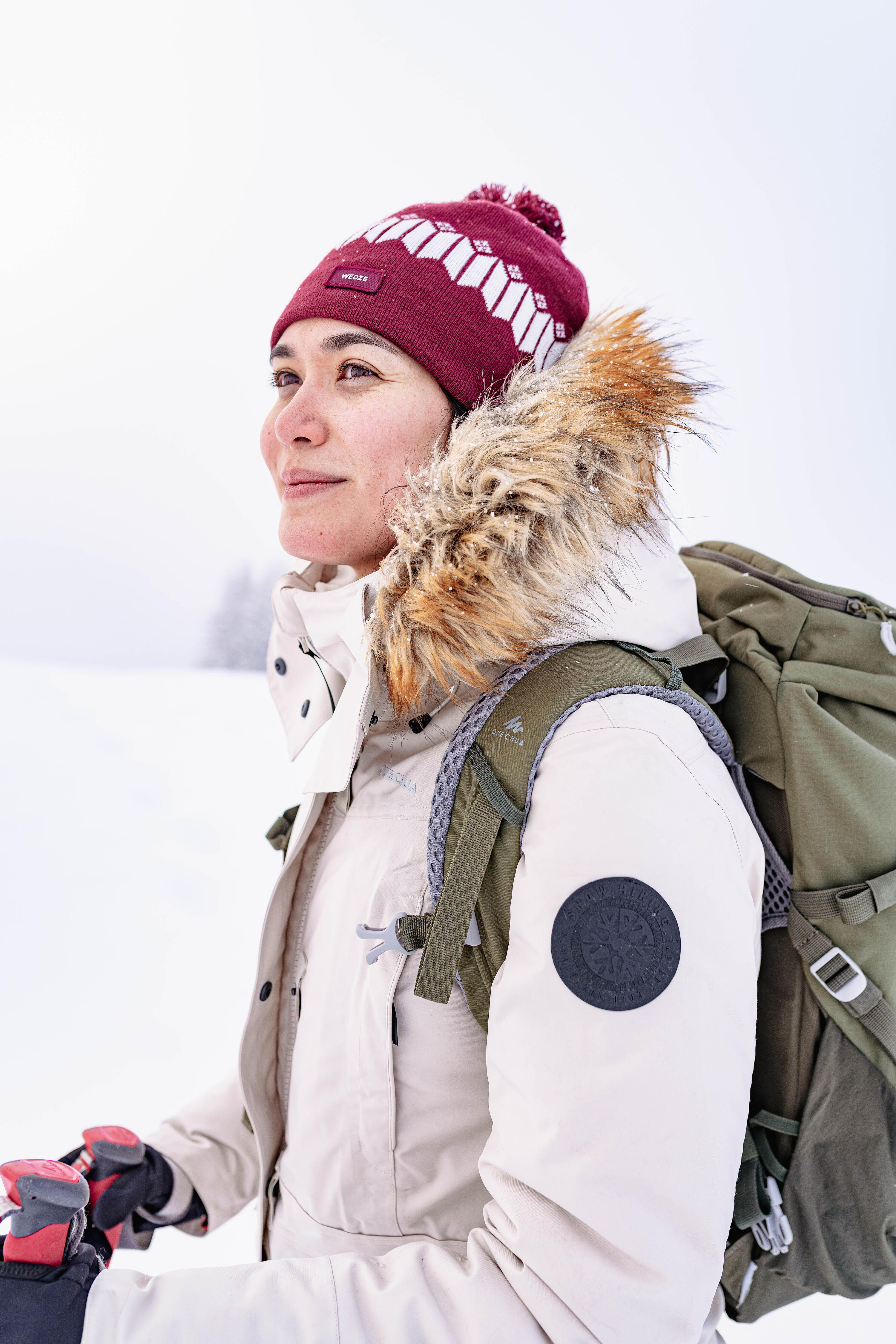 Parka d'hiver imperméable femme, NH 900 15/18