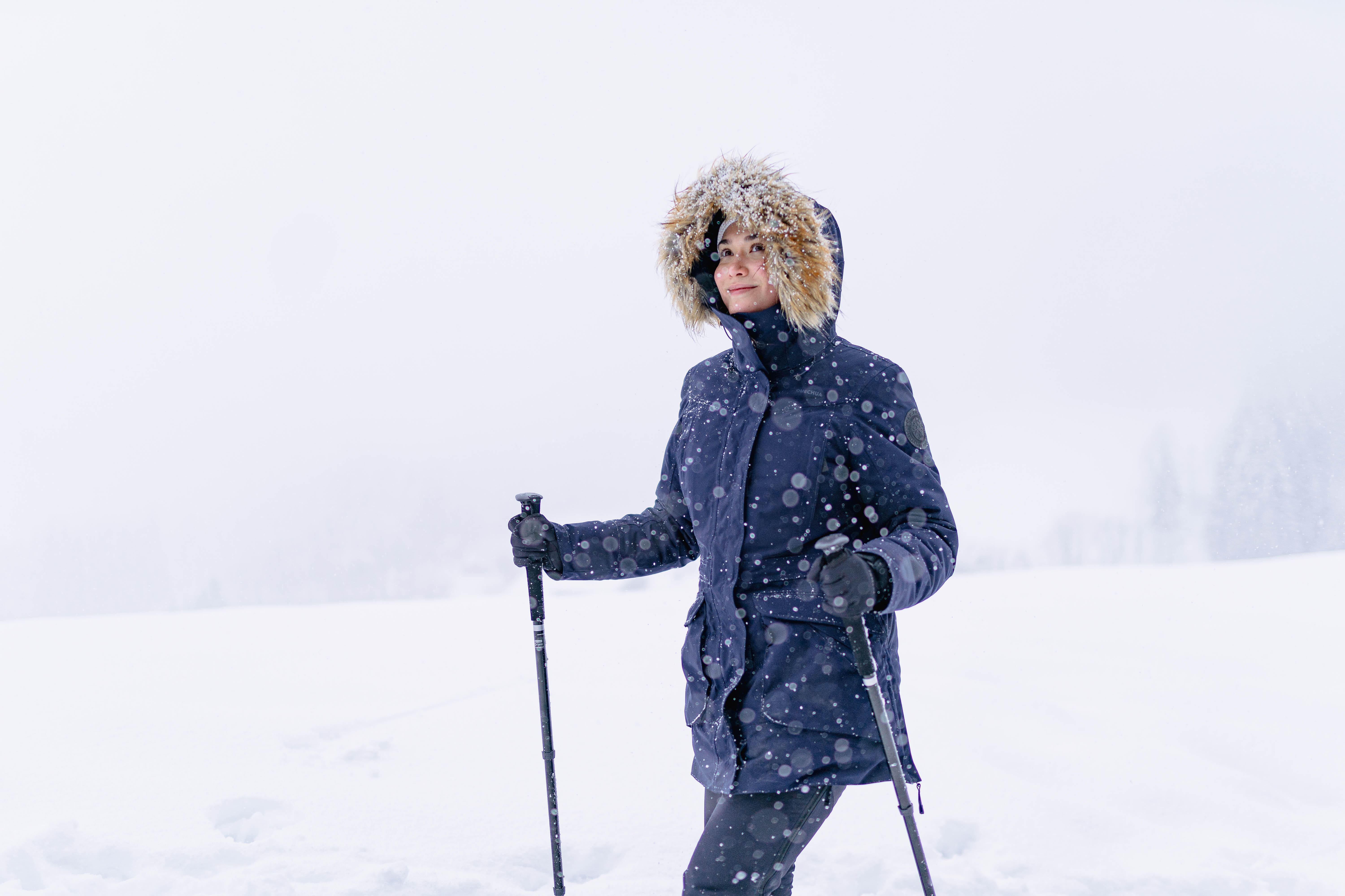 Parka de randonnée imperméable femme – SH 900 - QUECHUA