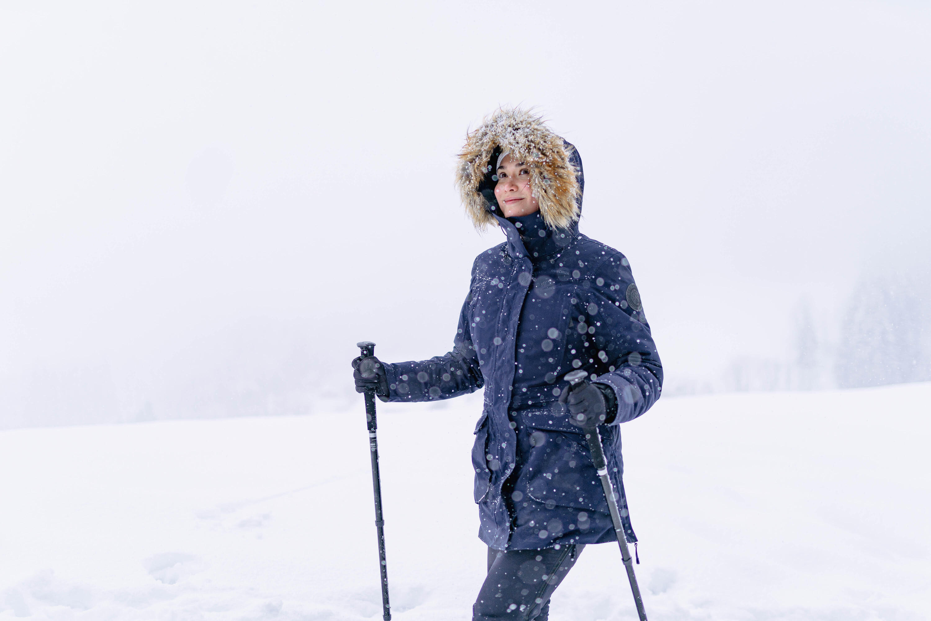 Parka d'hiver imperméable femme, NH 900 16/17