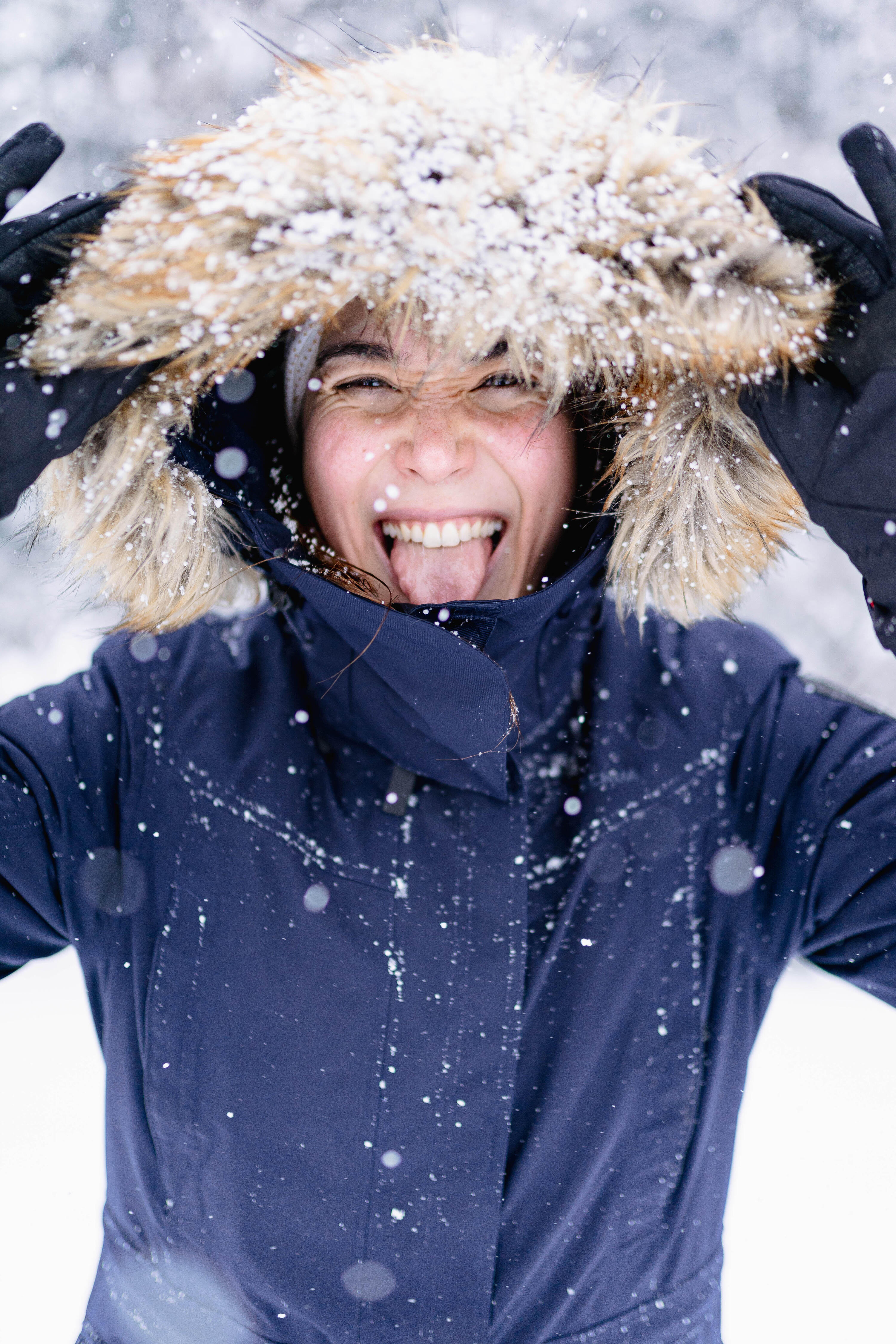 Parka d'hiver imperméable femme, NH 900 14/17