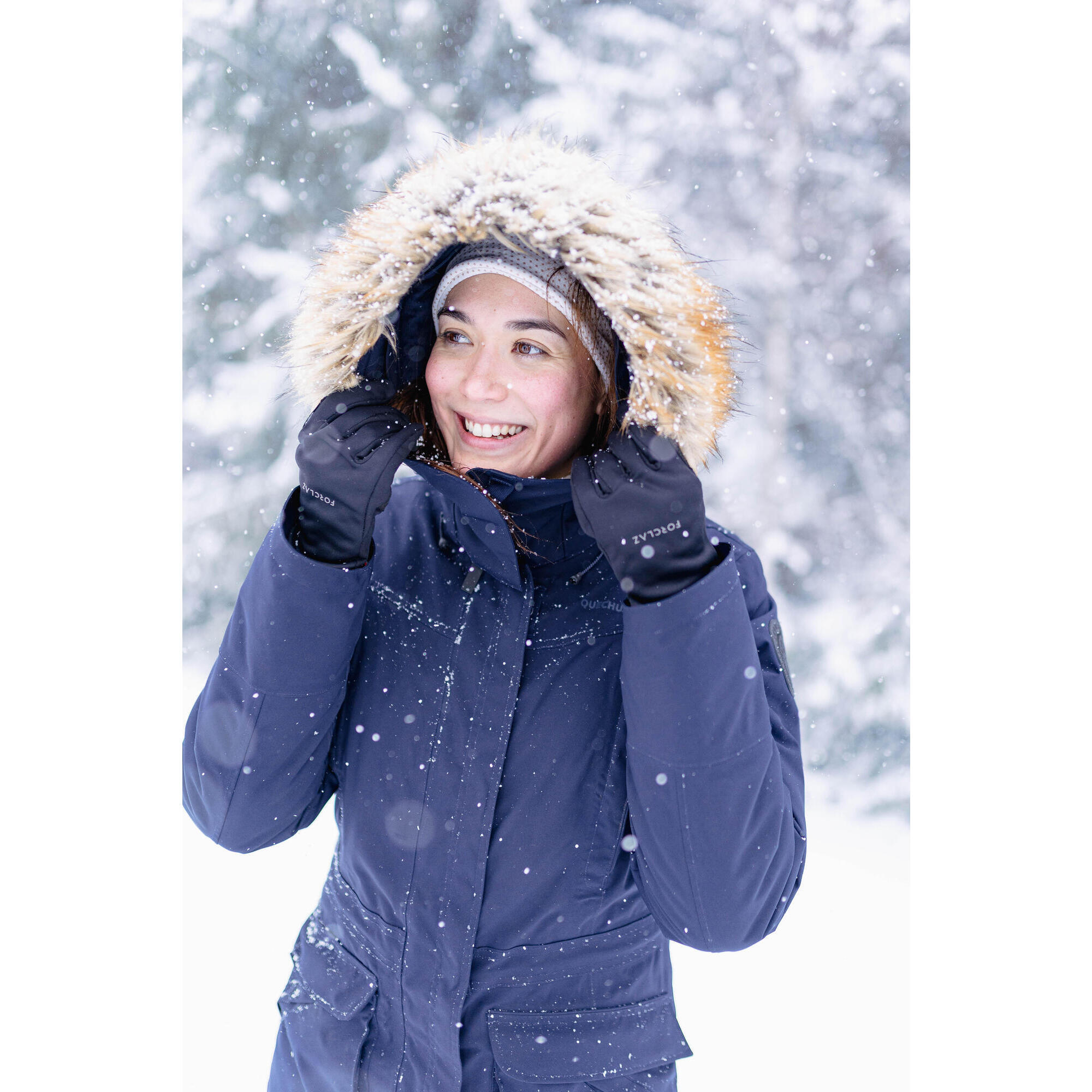 Parka top ni帽o decathlon