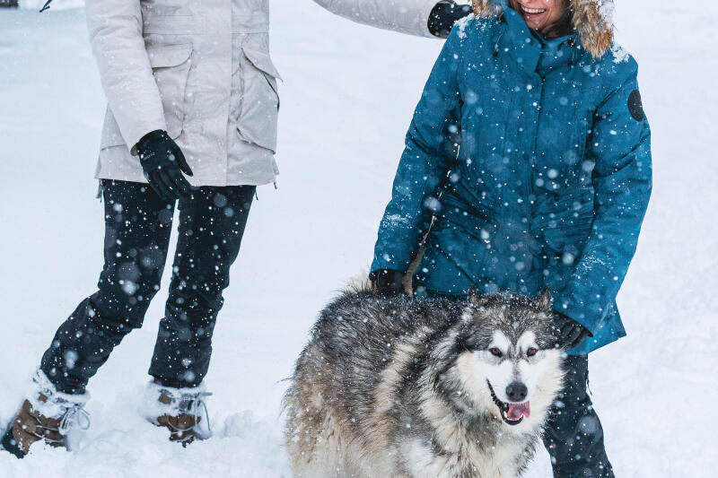 Parka turystyczna damska zimowa Quechua SH900 -20°C wodoodporna