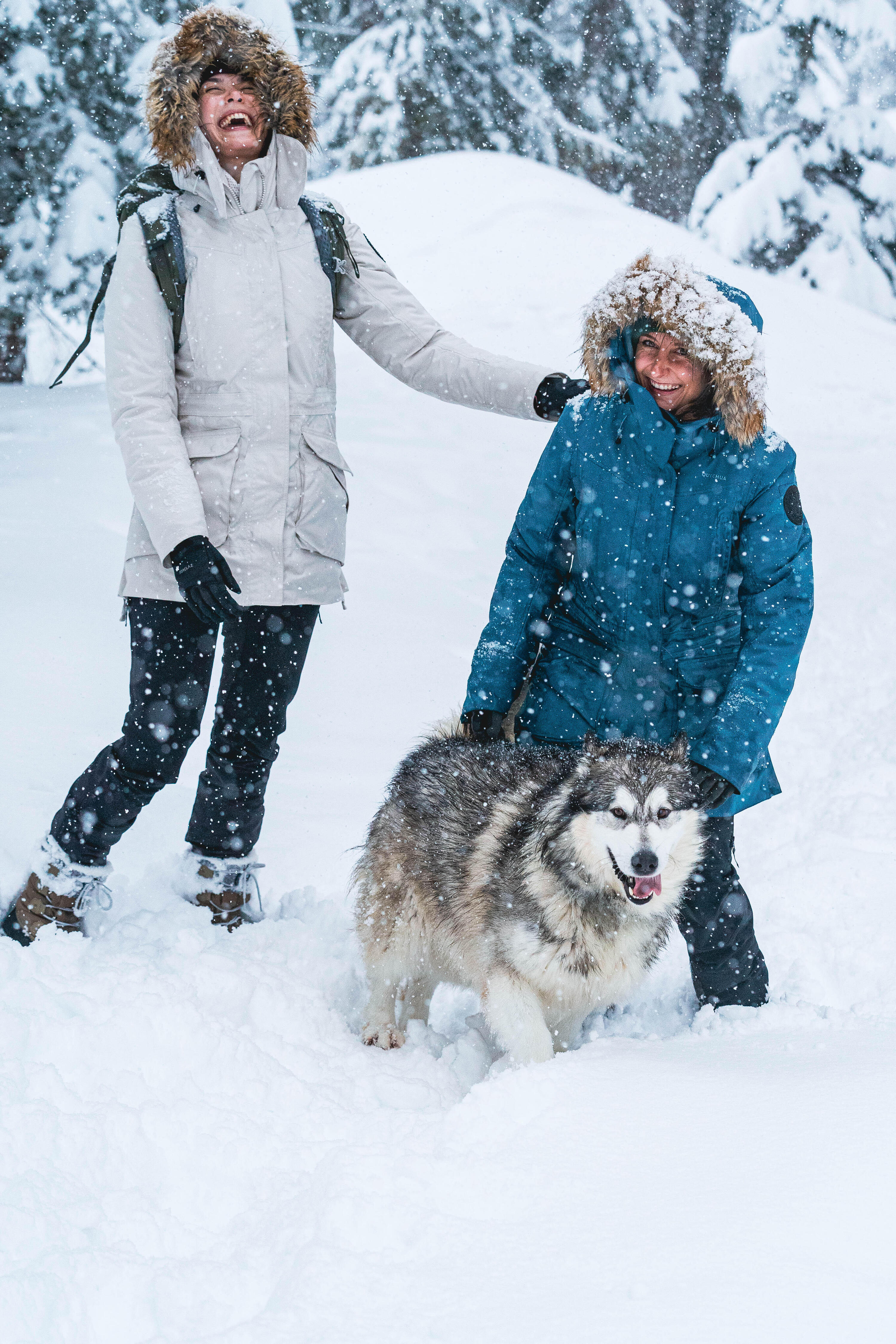 Parka d'hiver imperméable femme, NH 900 17/18