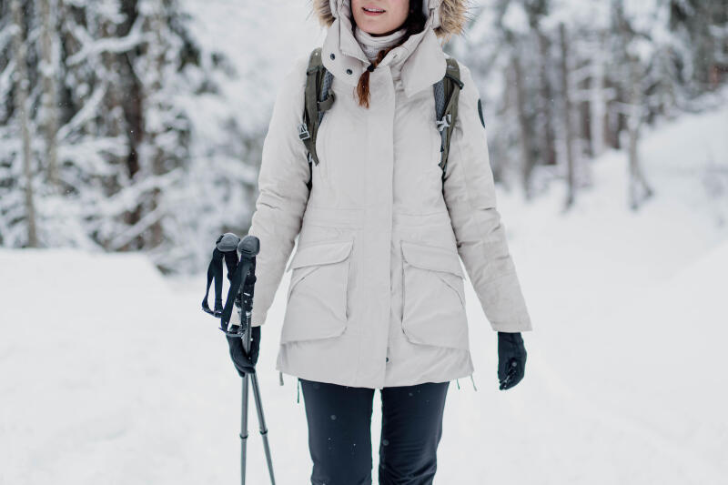 Buty turystyczne śniegowce damskie Quechua SH500 Warm wodoodporne