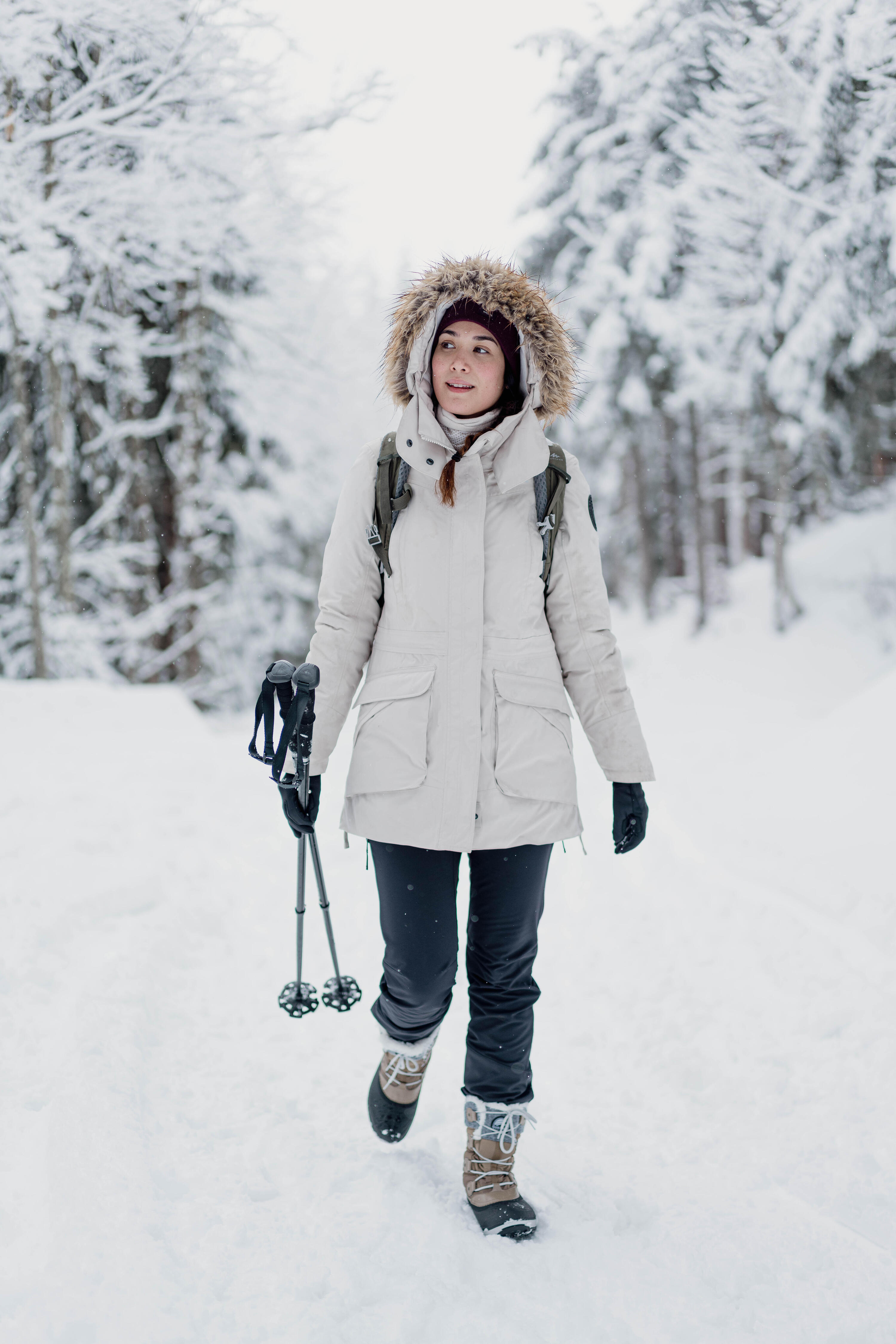 Parka d'hiver imperméable femme, NH 900 14/18
