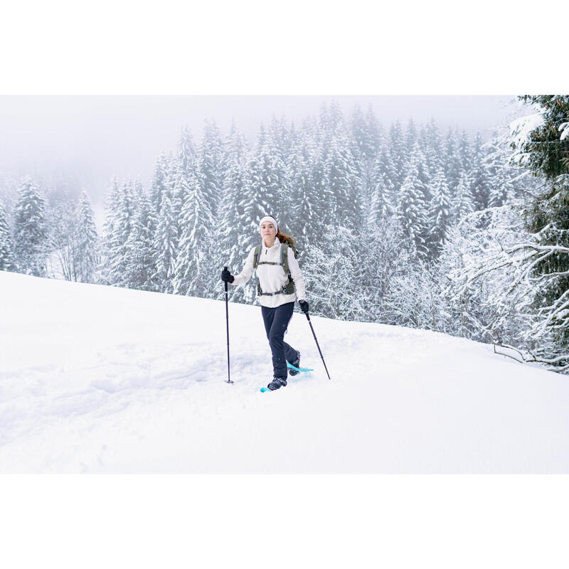 Fleecejacke Damen Winterwandern - SH500 X-Warm 
