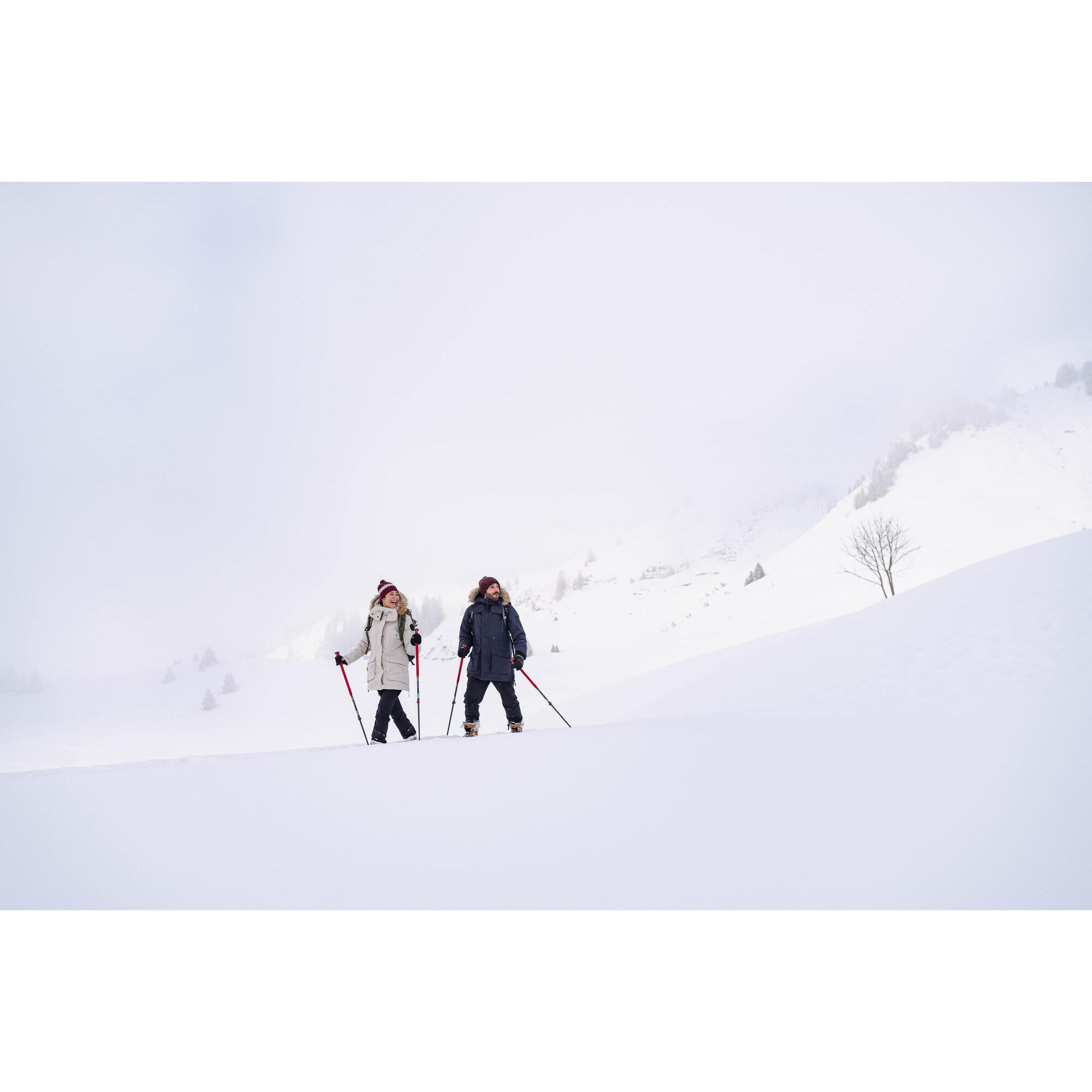 PANTALON CHAUD D PERLANT DE RANDONN E NEIGE SH500 MOUNTAIN