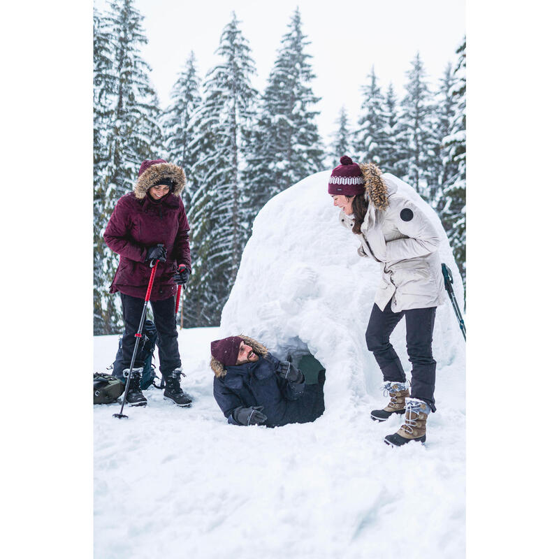 Schneestiefel Damen hoch warm wasserdicht Winterwandern - SH500