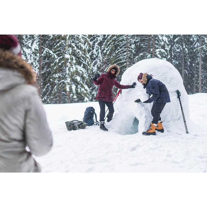 PANTALON CHAUD DÉPERLANT DE RANDONNÉE NEIGE - SH500 MOUNTAIN - HOMME