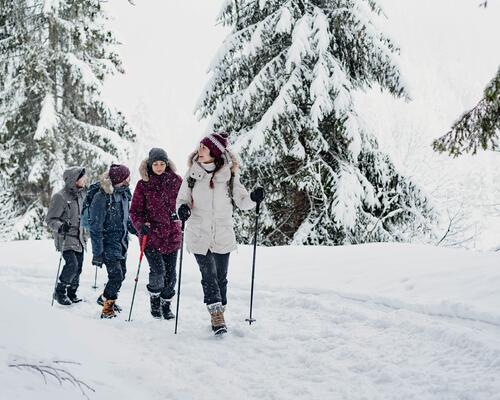 Randonnez tout l'hiver 