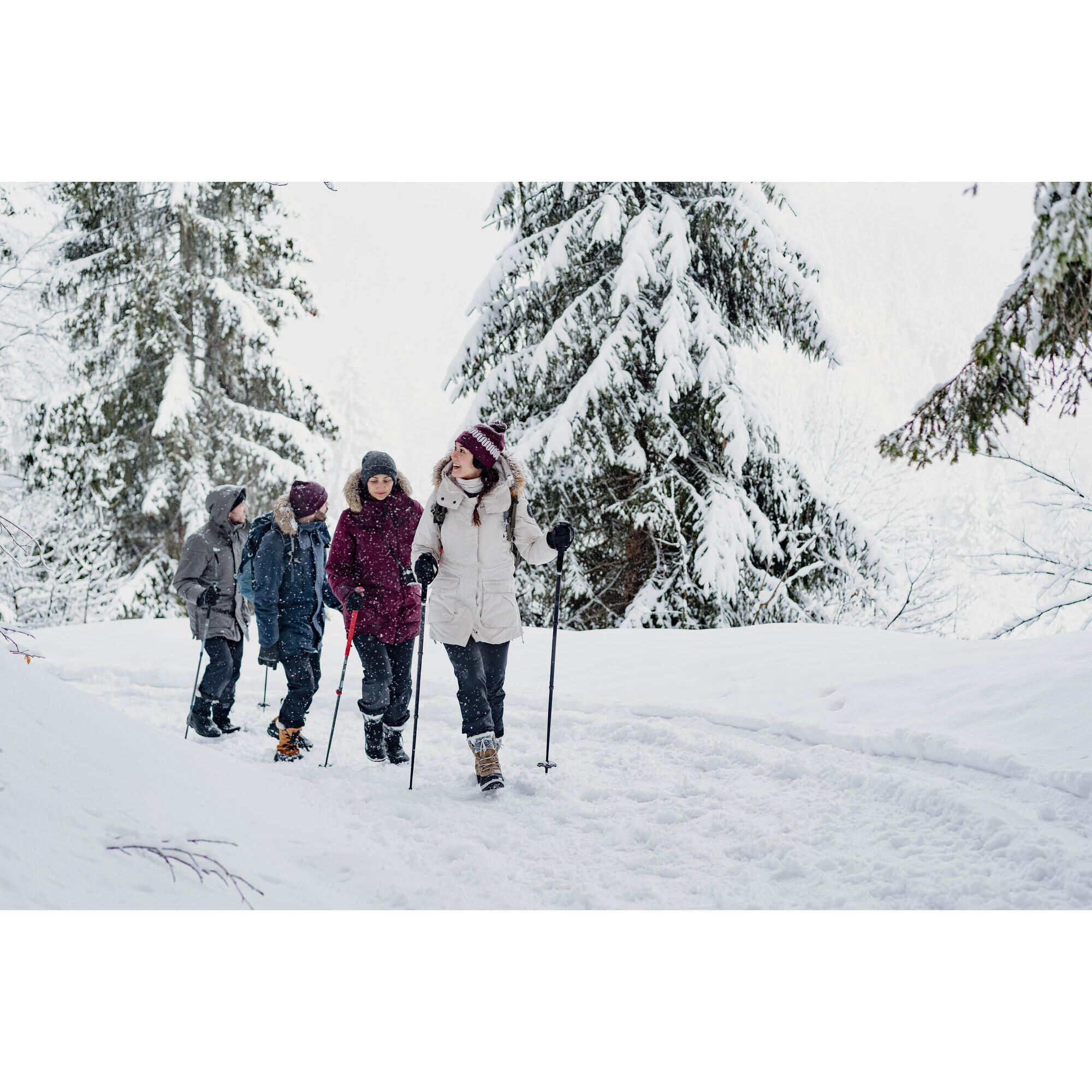 Stivali da neve caldi e impermeabili - Zoccoli alti SH500 - donna