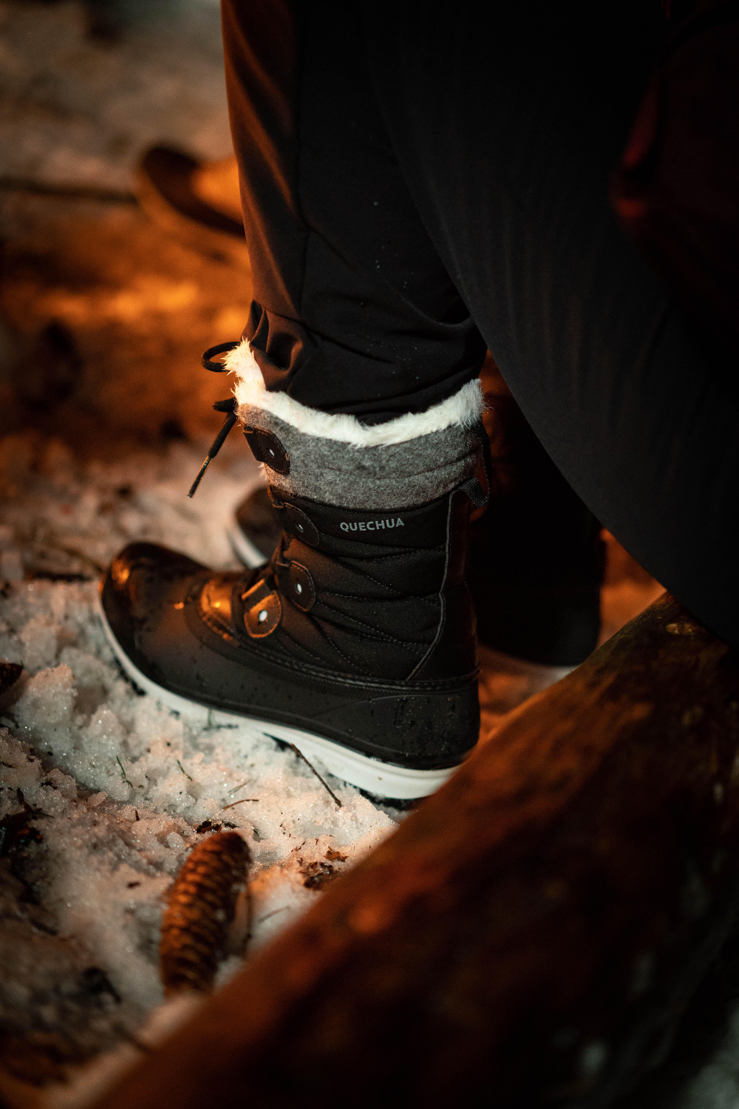 Bottes d’hiver imperméables femme, NH 500 7/14