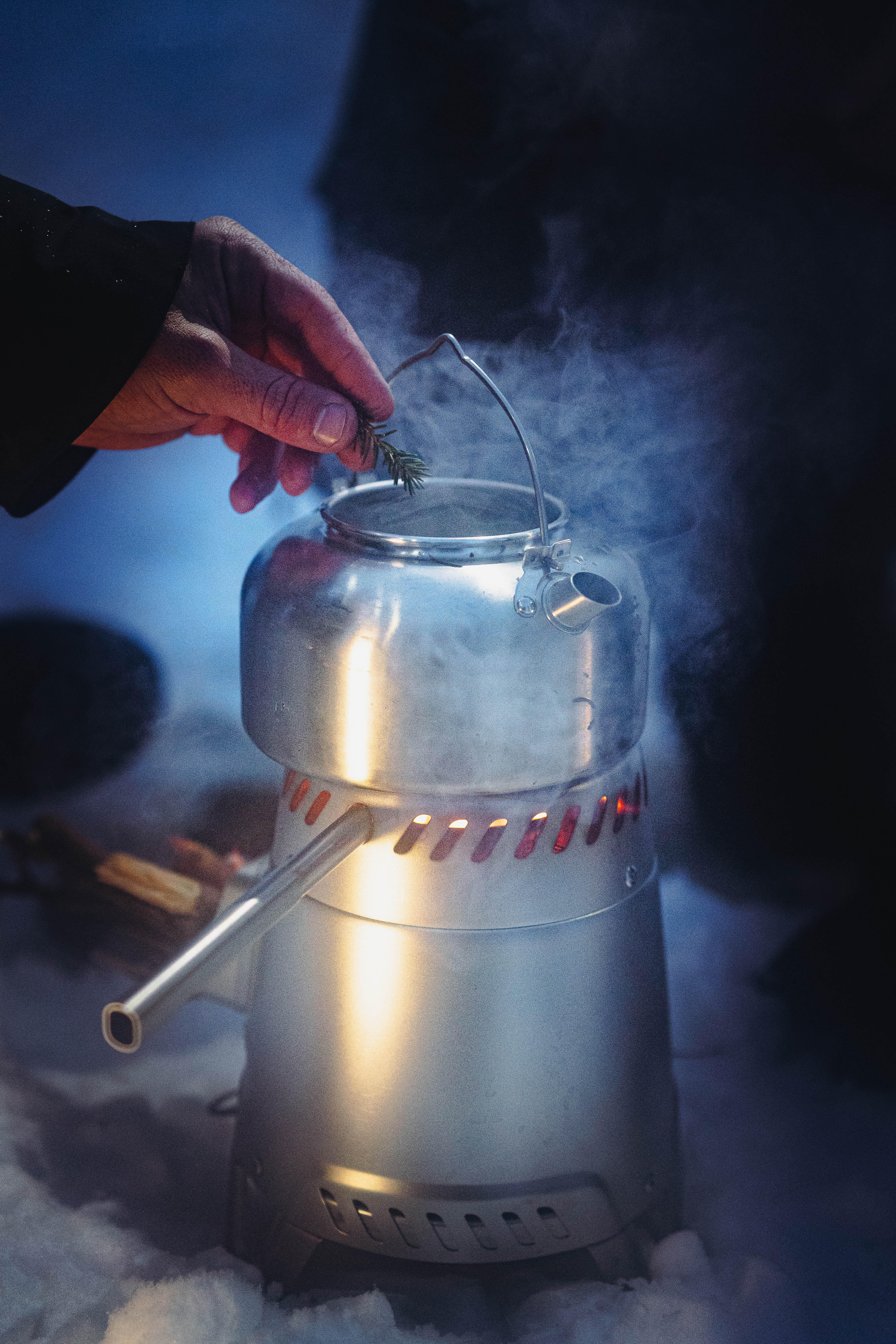 MH500 Camping Kettle in Stainless Steel 1 L - QUECHUA