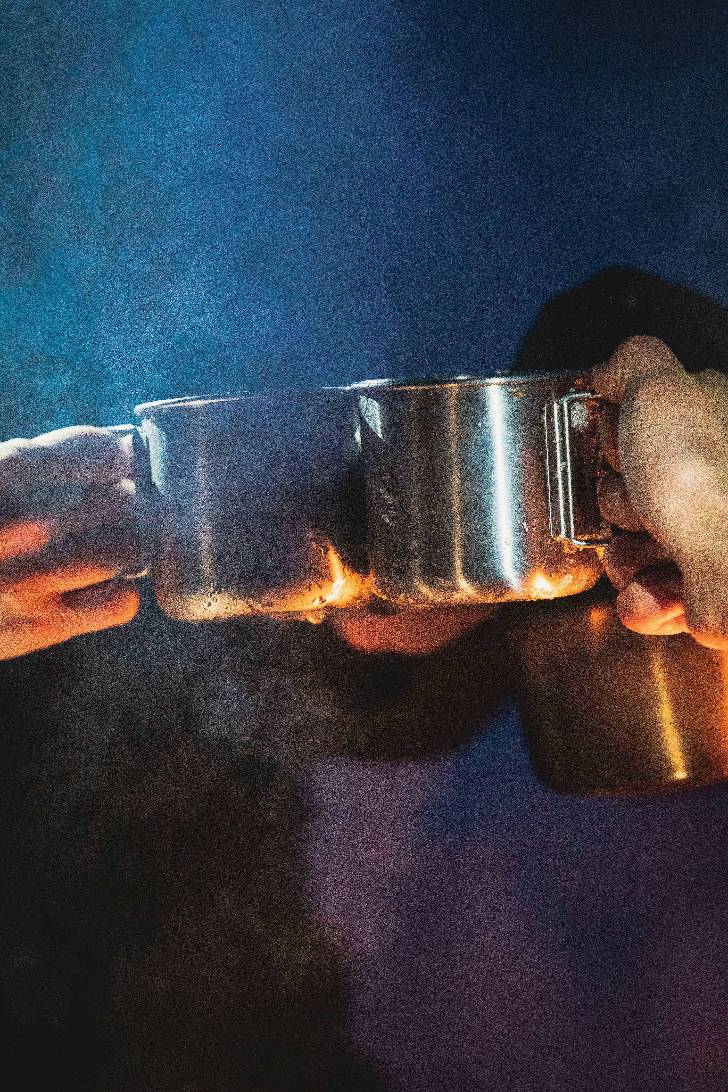0.4 L Stainless Steel Cup 500 for hiking and camping. -  3