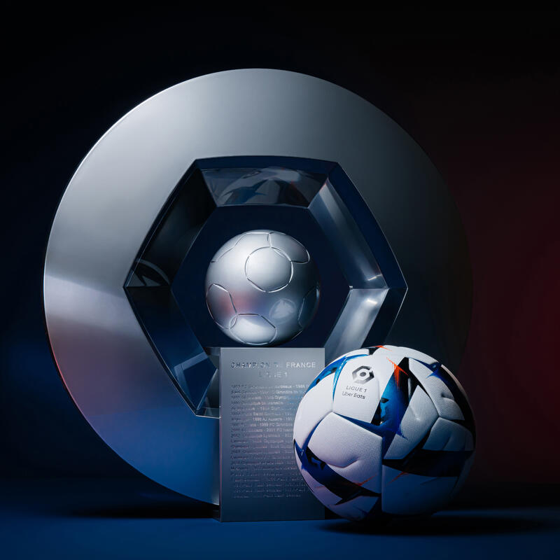 Fussball Ligue 1 Uber Eats Offizieller Spielball 2022 blau mit Box