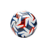 Ballon de football cousu machine F100 taille 5 blanc - DECATHLON