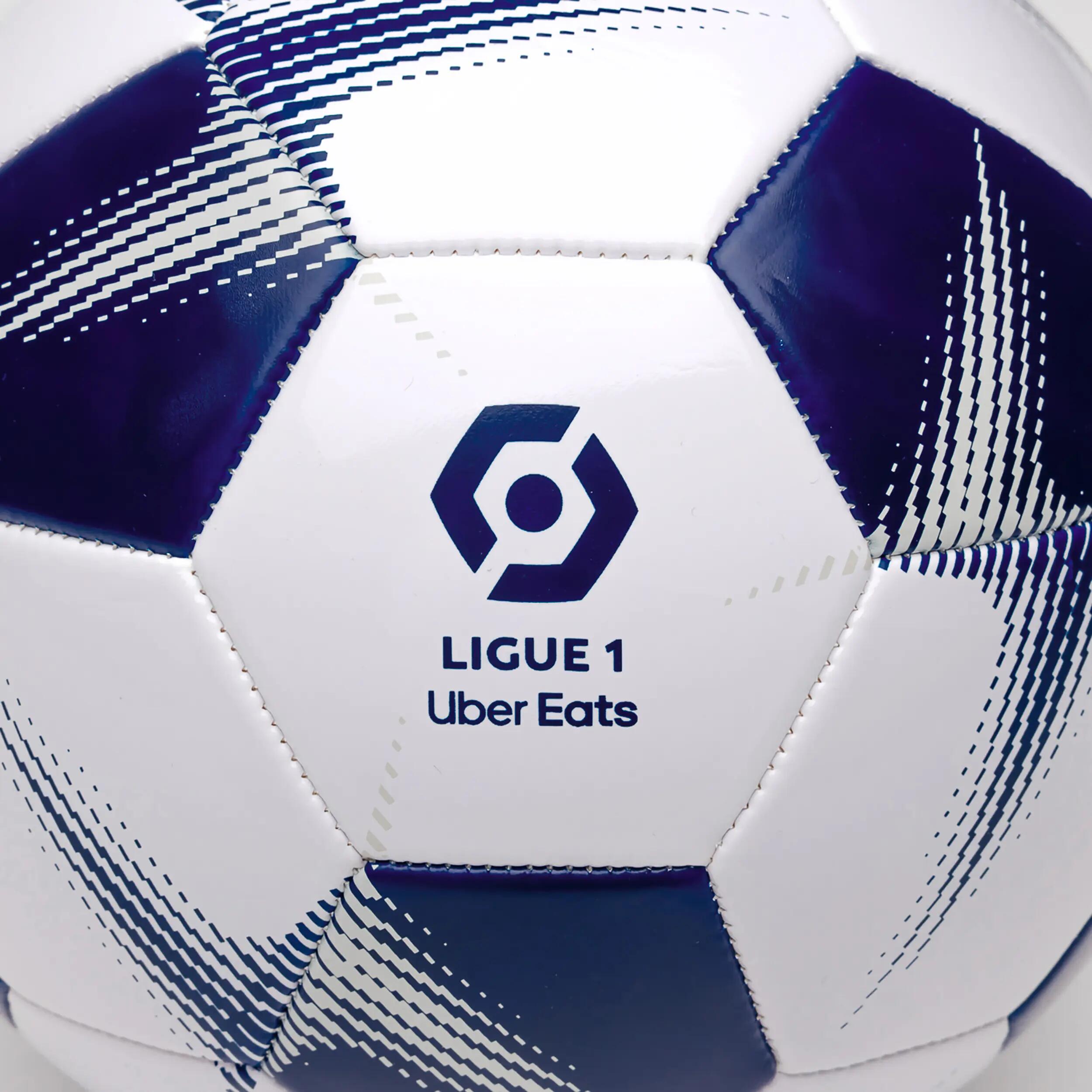 Uber Eats League 1 First Kick Fans Football - White & Blue 3/4