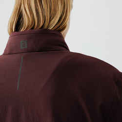 Men's windproof running jacket - Wind 500 - brown