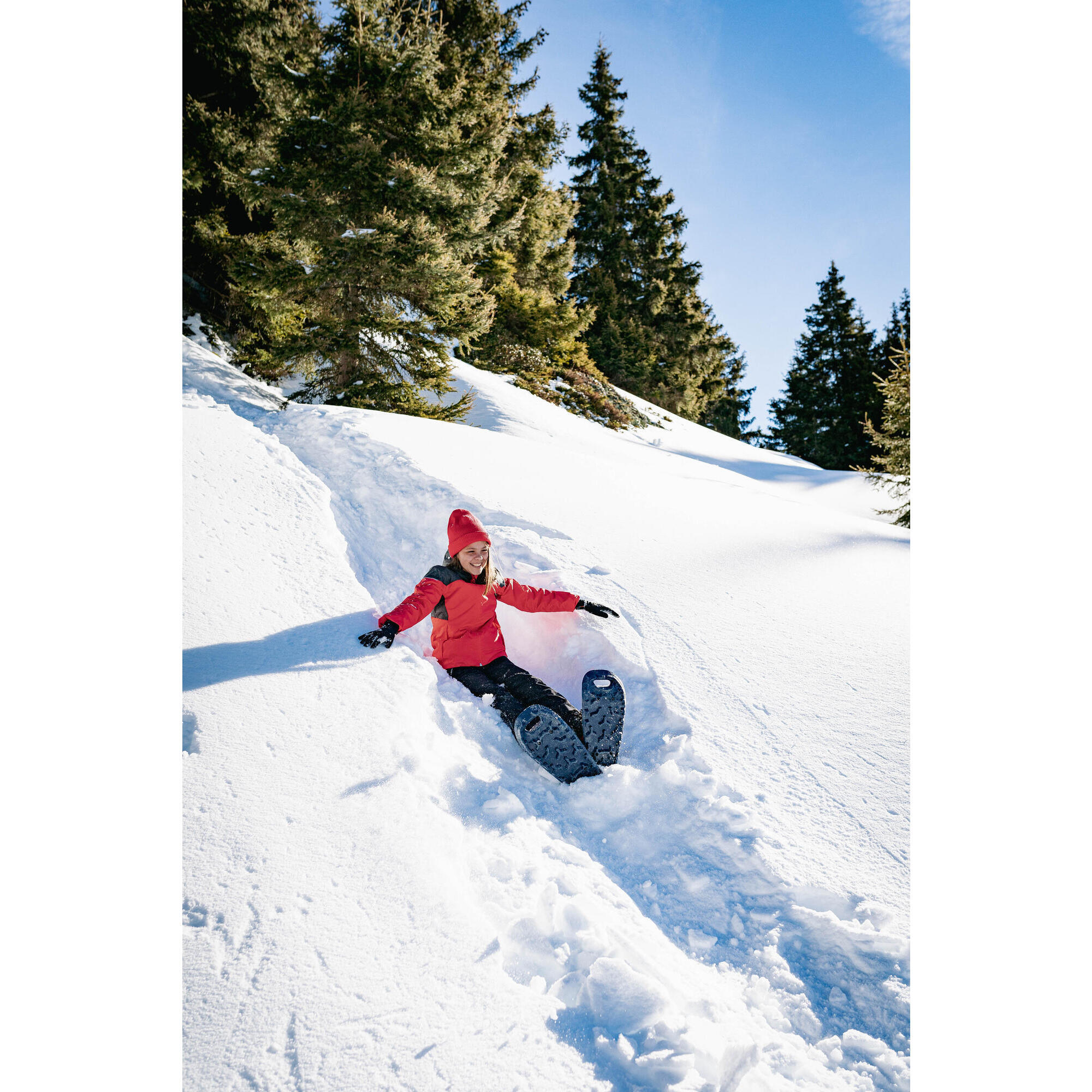 Quechua Racchette da neve per bambini con teste piccole - SH100 EASY