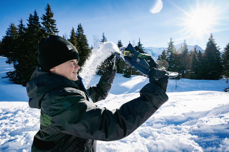 Rękawiczki turystyczne dla dzieci dotykowe Quechua SH500 mountain stretch