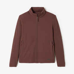 Men's windproof running jacket - Wind 500 - brown