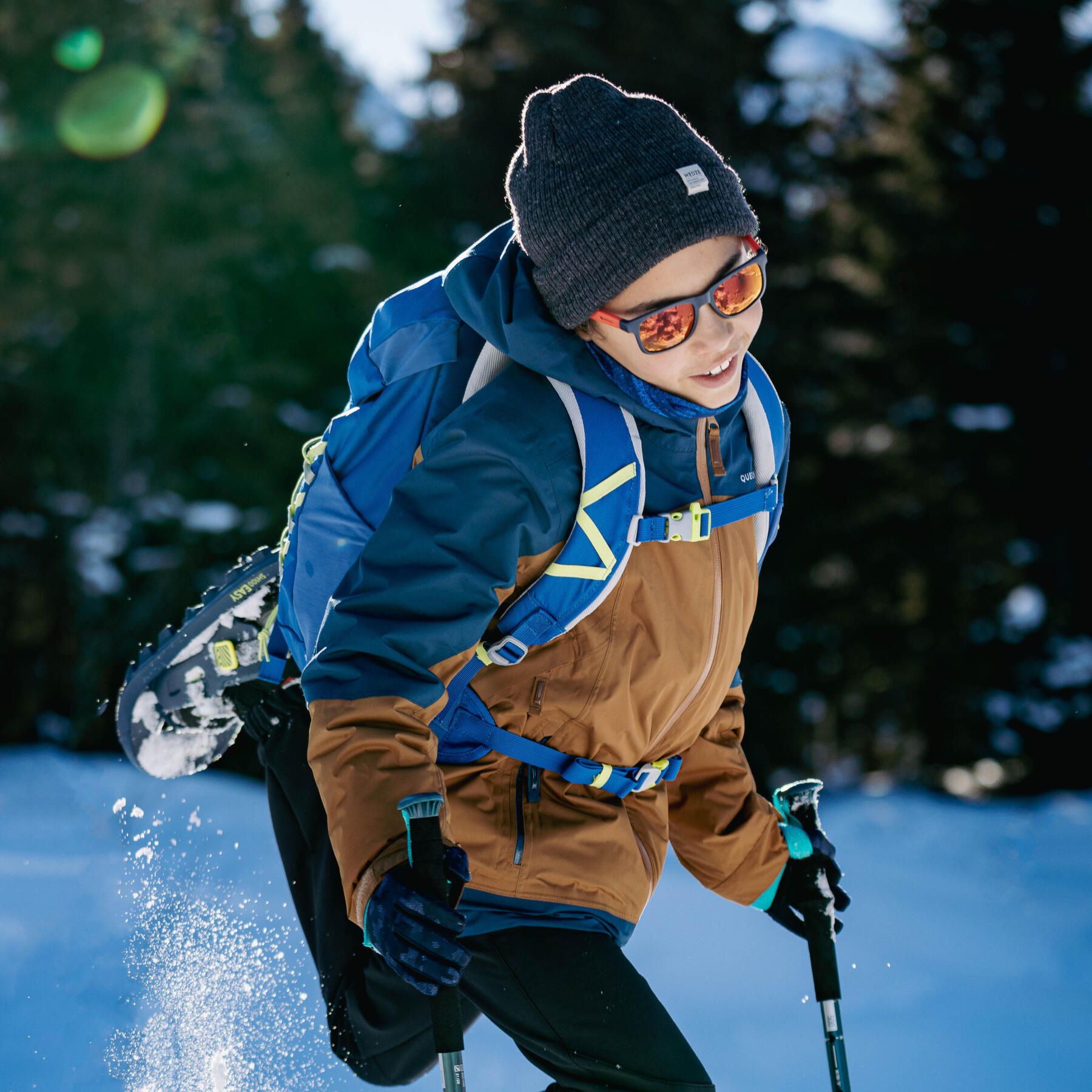 choose the right equipment when snowshoeing