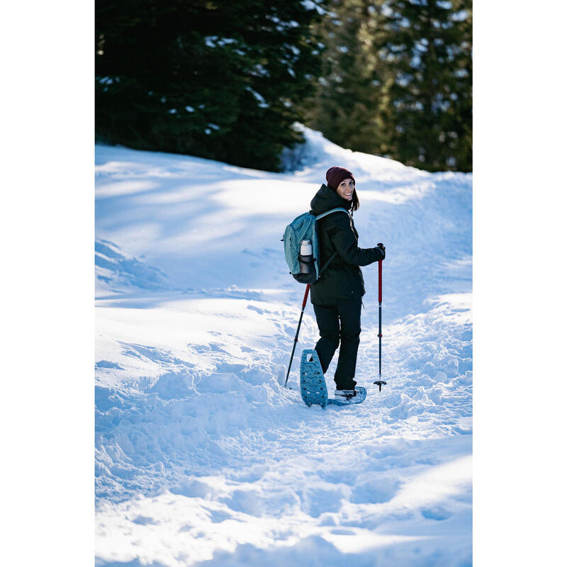 Calças quentes de Caminhada na neve resistentes à água SH500 MOUNTAIN Mulher