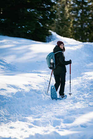 WOMEN'S WARM WATER-REPELLENT SNOW HIKING TROUSERS - SH500 MOUNTAIN