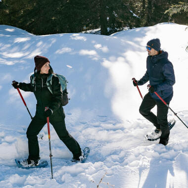 comment choisir des raquettes à neige, les conseils quechua randonnée neige