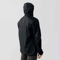 Kalenji Run Rain Men's Running Wind and Rain Jacket - black