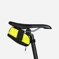 SACOCHE DE SELLE EASY M 0.6L JAUNE FLUO