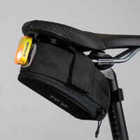 Saddle Bag Kit Easy M 0.6L + Multitool + 3 Tyre Lever - Black