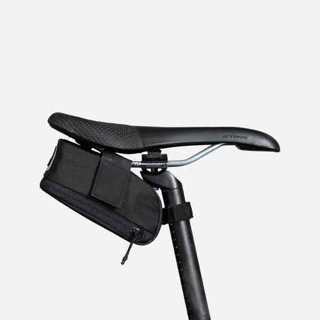 Bolsa para sillín de bicicleta Riverside 0,6L Easy negro