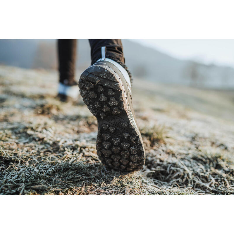 Warme en waterdichte wandelschoenen SH100 veters kinderen maat 35-38