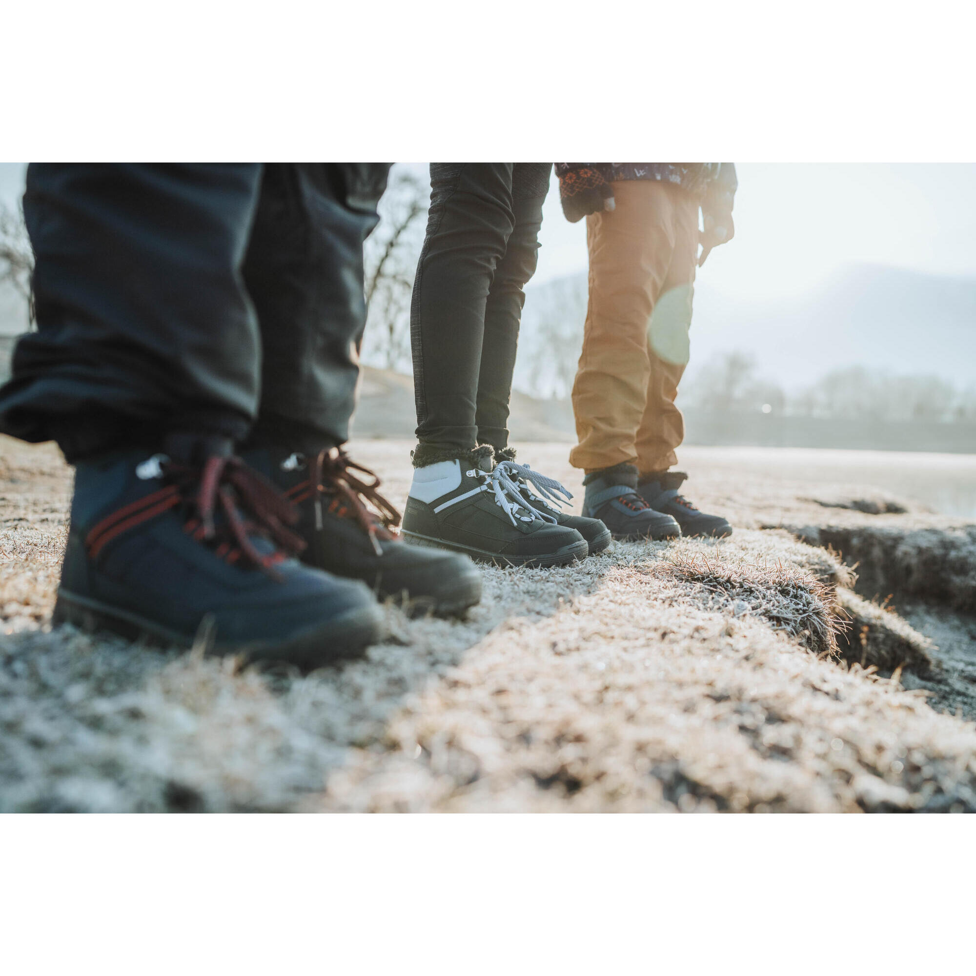 Pantaloni da trekking caldi e idrorepellenti -SH100- bambino 2-6 anni