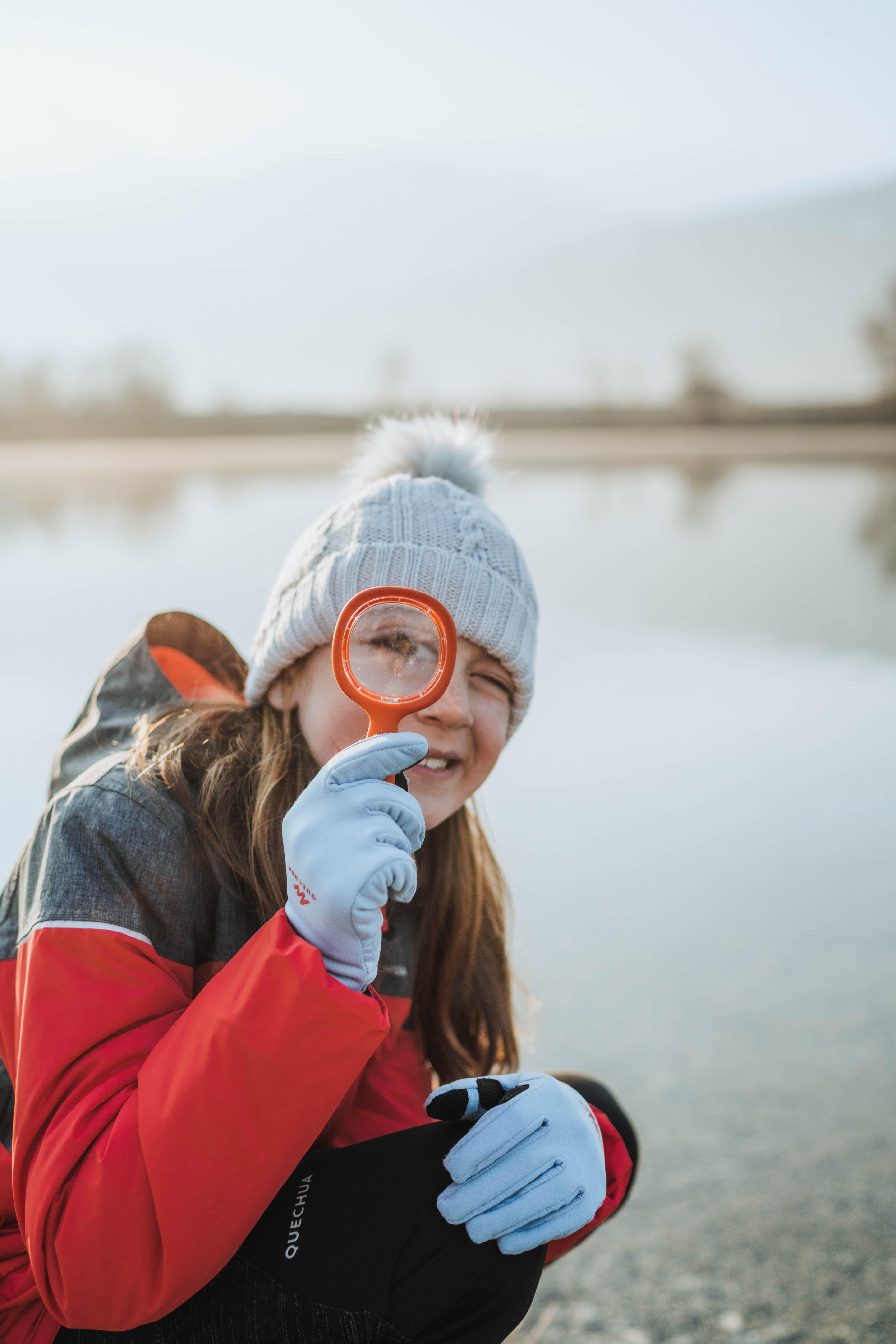 Kids’ Waterproof Winter Jacket - SH 100 Pink - QUECHUA