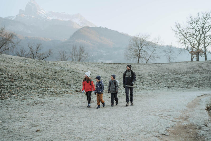 ÇOCUK KAR MONTU: QUECHUA SH100 X-WARM HAKİ