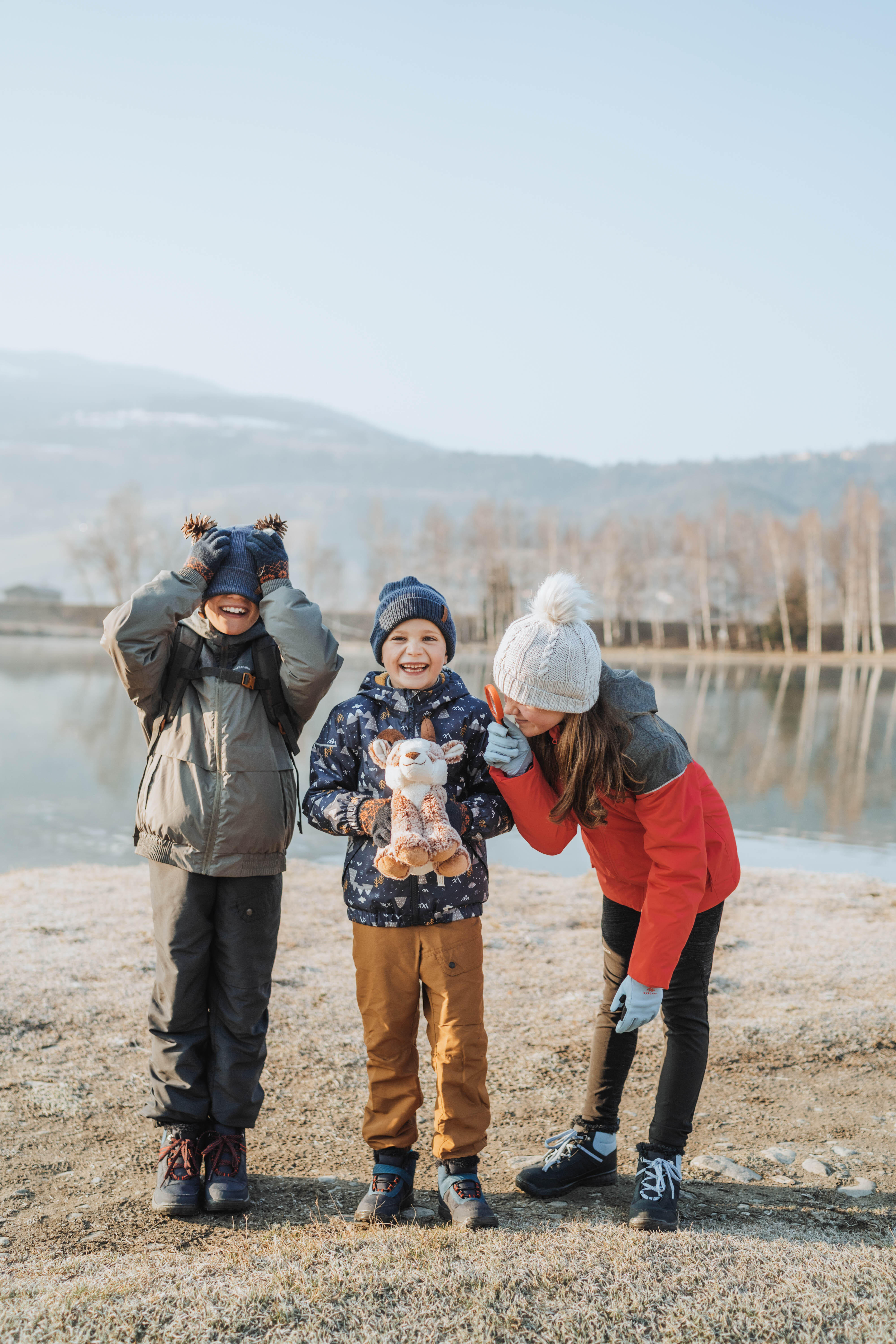 Kids’ Water-Repellent Hiking Pants, SH 100 Age 2–6 - QUECHUA