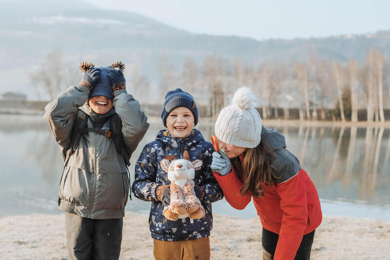 Kurtka turystyczna dla dzieci Quechua SH100 -3°C wodoodporna