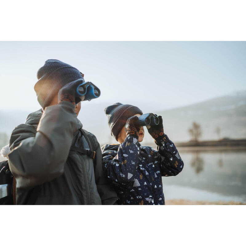 VESTE HIVER CHAUDE ET IMPERMÉABLE DE RANDONNÉE - SH100 -3,5°C - ENFANT 7-15 ANS