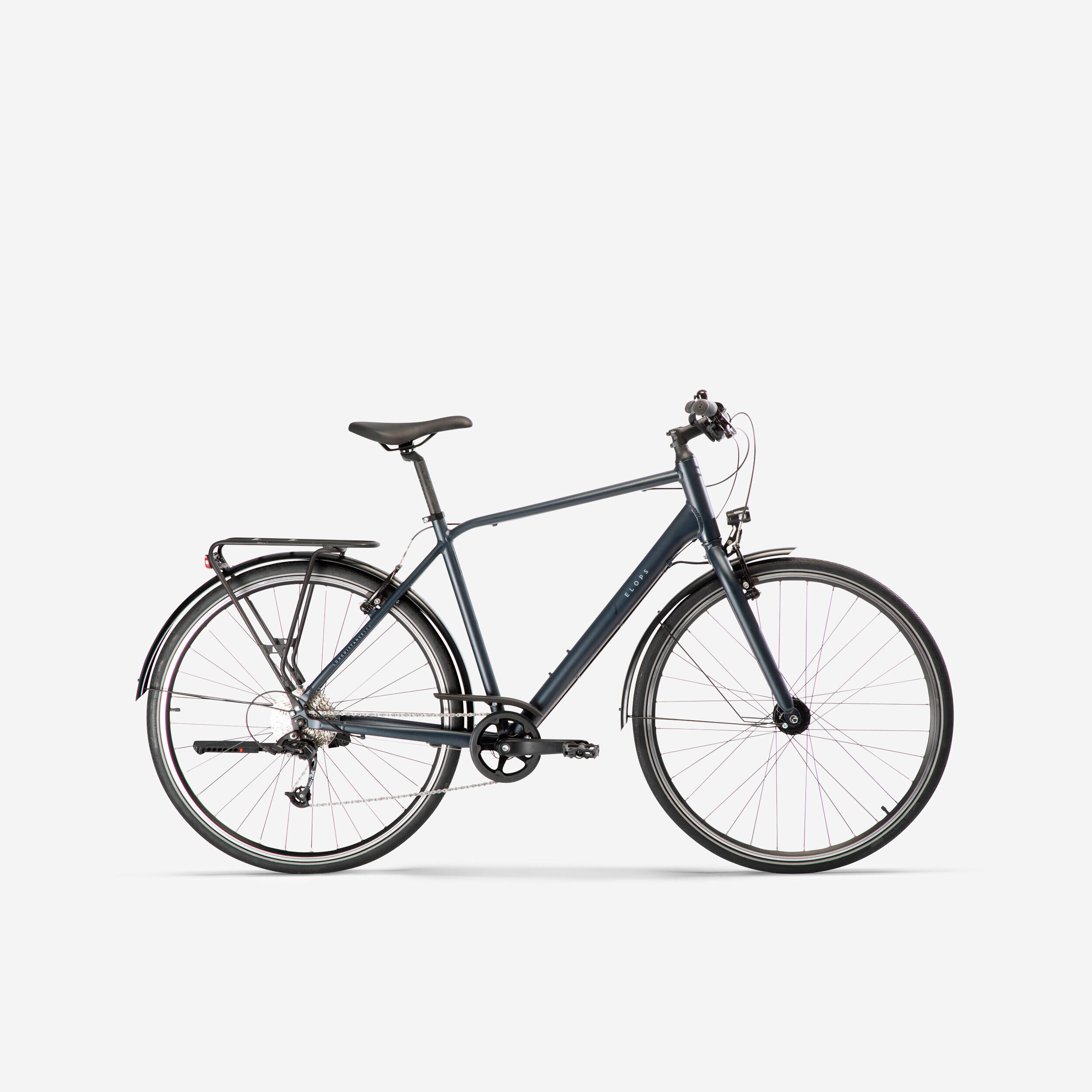 ELOPS Long Distance Step-Over City Bike 500