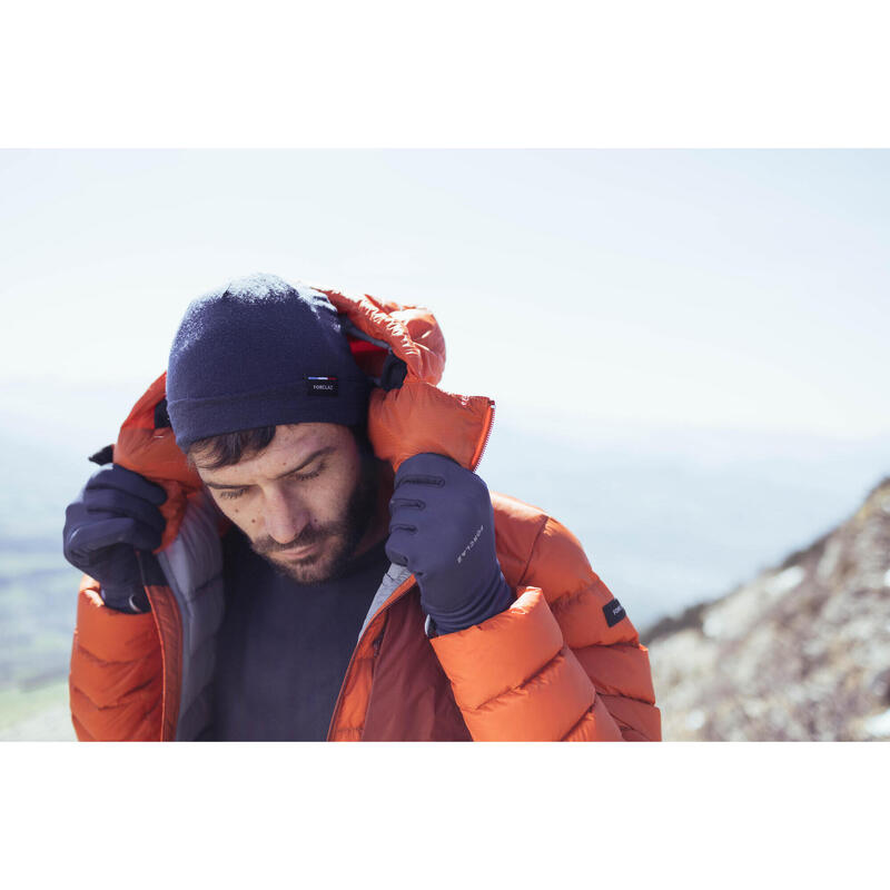 Mănuși tactile și stretch de trekking MT500 Albastru Adulți