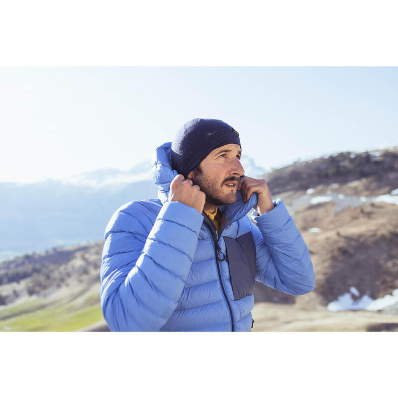 Doudoune à capuche en duvet de trek montagne - MT500 -10 °C - Homme