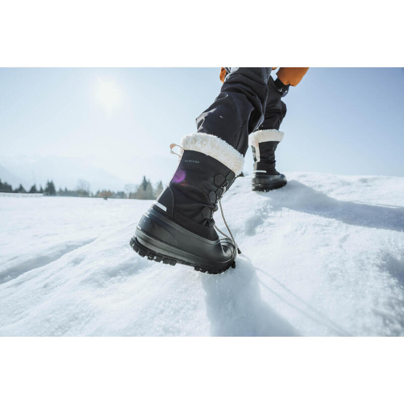 Cizme Iarnă Impermeabile Călduroase Drumeţie pe zăpadă SH900 Mărimi 30-38 Copii