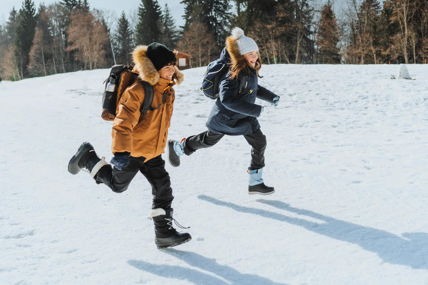 snow hiking