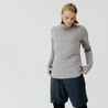 Running Long-Sleeved T-Shirt Run Warm - light grey